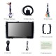 Rádio universal de 9 polegadas Andriod 11.0 HD Touchscreeen para carro Toyota Corolla GPS Navigation com Bluetooth System com suporte para Carplay