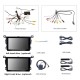 2013-2018 Toyota RAV4 Mão esquerda dirigindo Android 13.0 9 polegadas Navegação GPS HD Touchscreen Rádio WIFI Bluetooth USB AUX com suporte DVD Player SWC 1080P Câmera retrovisor OBD TPMS Carplay