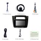 Para MITSUBISHI PAJERO SPORT Triton 2014 Radio Android 11.0 HD Touchscreen Sistema de navegação GPS de 7 polegadas com WIFI Bluetooth compatível com Carplay DVR