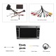 7 polegadas Android 13.0 para 2006-2008 2009 2010 2011 Opel Vauxhall Corsa Astra Vivaro Zafira Sistema de navegação GPS estéreo com suporte para tela de toque Bluetooth Câmera retrovisora