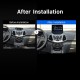 Android 14.0 HD Touchscreen 9 polegadas para 2013 2014 2015 2016 2017 Ford Ecosport Rádio Sistema de Navegação GPS com suporte Bluetooth Carplay Câmera Traseira