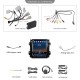 Carplay OEM 12,1 polegadas Android 10.0 para 2018 2019 2020 TOYOTA Fortuner Radio Android Auto Sistema de navegação GPS com tela sensível ao toque HD com suporte para Bluetooth OBD2 DVR
