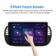 Android 13.0 de 9 polegadas para 2007-2013 2014 2015 FIAT 500 Sistema de navegação GPS estéreo com suporte para tela de toque Bluetooth Câmera retrovisora