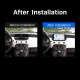 Android 13.0 de 9 polegadas para 2007-2013 2014 2015 FIAT 500 Sistema de navegação GPS estéreo com suporte para tela de toque Bluetooth Câmera retrovisora