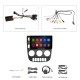 9 polegadas Android 13.0 para 2003 2004 2005 Mercedes Benz ML320 ML350 LHD Sistema de navegação GPS estéreo com suporte Bluetooth Carplay OBD2 DVR