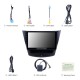 Android 14.0 HD Touchscreen 10,1 polegadas para Wuling Hongguang S Radio GPS Navigation System com suporte a Bluetooth Carplay Câmera traseira