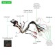 Para 2001 2002 2003 2004 2005 2006 Lexus LS430 Rádio Android com tela sensível ao toque de 9 polegadas Sistema de navegação GPS Bluetooth suporte RDS WIFI DVR Carplay