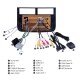 Para 1999 2000 2001-2004 Jeep Grand Cherokee Android 14.0 Estéreo de carro com tela sensível ao toque de 7 polegadas Bluetooth GPS suporte FM/AM/RDS rádio controle volante câmeras de carro