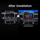 Tela sensível ao toque HD de 9 "para 2015+ Sistema estéreo estéreo automotivo FIAT 500 com suporte para rádio automotivo Bluetooth 2.5D tela de toque curva