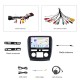 Para 2009-2013 Buick Enclave Rádio Android 14.0 HD Touchscreen 9 polegadas Sistema de Navegação GPS com suporte Bluetooth Carplay DVR