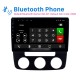 HD Touchscreen 10.1 polegadas Android 14.0 GPS Navegação Rádio para 2006-2010 VW Volkswagen Sagitar Manual A/C com suporte Bluetooth Carplay TPMS