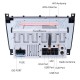 Unidade principal de DVD GPS Autoradio Android 10.0 puro para Mercedes Benz CLK Classe W209 CLK270 CLK320 CLK350 CLK500 CLK550 de 2004-2011 com rádio RDS Bluetooth 3G WiFi Mirror Link OBD2
