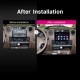 HD Touchscreen 9 polegadas Android 13.0 GPS Navigation Radio para 2005 2006 2007-2020 Toyota Land Cruiser 70 Series LC70 LC71 LC76 LC78 LC79 com suporte Bluetooth Carplay Controle do Volante