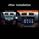 Android rádio do carro para 2003 2004 2005 2006 2007 Honda Accord 7 com tela sensível ao toque suporte bluetooth navegação gps câmera de visão traseira