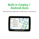 Carplay 9 polegadas Android 10.0 para 2015 2016 2017 2018 Mercedes GLE NTG5.0 Sistema de navegação GPS estéreo com Bluetooth Android Auto suporte rede 4G