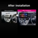 Android 13.0 para 2006 Toyota Wish Radio 10.1 polegada GPS Sistema de Navegação Bluetooth HD Touchscreen Carplay suporte DSP SWC