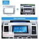 Grande Double Din 2006+ Mazda 8 Radio Car Fascia Instalação Stereo Dash Mount Áudio Quadro DVD guarnição Painel de CD