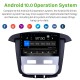 Android 13.0 9 polegada Touchscreen GPS de Navegação GPS para 2012-2014 Toyota innova Auto A / C com suporte USB Bluetooth WIFI Carplay SWC Retrovisor câmera