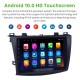 Para 2009-2012 Mazda 3 Axela 9 polegadas Android 13.0 HD Touchscreen Auto Estéreo WIFI Bluetooth GPS Sistema de Navegação Suporte de rádio SWC DVR OBD Carplay RDS