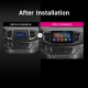 Rádio Android 13.0 de 10,1 polegadas para 2016-2018 Honda Pilot Bluetooth Touchscreen Navegação GPS Carplay USB AUX suporte TPMS DAB + SWC