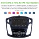 OEM de 9 polegadas Android 10.0 para 2015 Ford Focus Radio Bluetooth HD Touchscreen Sistema de navegação GPS Suporte para vídeo DVR 1080P