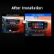Tela sensível ao toque HD de 9 polegadas para estéreo para carro Citroen Jumpy Space Tourer 2016 com suporte para Bluetooth no controle do volante
