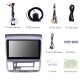 Android 11.0 Para 2003 2004-2007 Toyota Alphard Radio Sistema de navegação GPS de 9 polegadas com Bluetooth HD Touchscreen Carplay suporte OBD2 DSP
