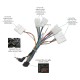 Android 14.0 de 9 polegadas para 2005 TOYOTA FORTUNER VIGO HILUX MANUAL AC Stereo Sistema de navegação GPS com suporte a Bluetooth TouchScreen Câmera retrovisora