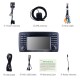 7 polegadas Android 10.0 para 2006 2007 2008-2013 Mercedes Benz Classe R W251 R280 R300 R320 R350 R500 R63 Rádio Navegação GPS com tela sensível ao toque HD Carplay Suporte Bluetooth DVR