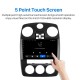 Leitor estéreo de rádio de carro de 9 polegadas para 2010 Chrysler PT Cruiser Android 10.0 Touch Screen Bluetooth WIFI Suporte para navegação GPS