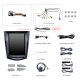 9,7 polegadas hd touchscreen android 10.0 carro estéreo para 2011-2019 cadillac ats xts atsl srx cts com dsp integrado carplay 4g suporte volante controle tv digital dvr