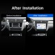 Android 14.0 de 10,1 polegadas para 2018 2019 ROEWE Ei5 sistema de navegação GPS estéreo com suporte para tela de toque Bluetooth Câmera retrovisora