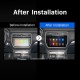 Carplay 9 polegadas Android 13.0 Rádio para 2000-2003 FORD MONDEO SEDAN Navegação GPS Android Auto Suporte DAB+ OBDII WiFi Controle de volante