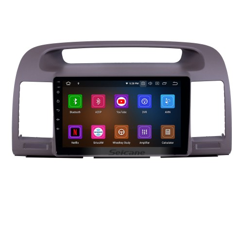Android 13.0 9-дюймовый GPS-навигатор для Toyota Camry 2000–2003 годов с сенсорным экраном HD Поддержка Carplay Bluetooth Цифровое ТВ