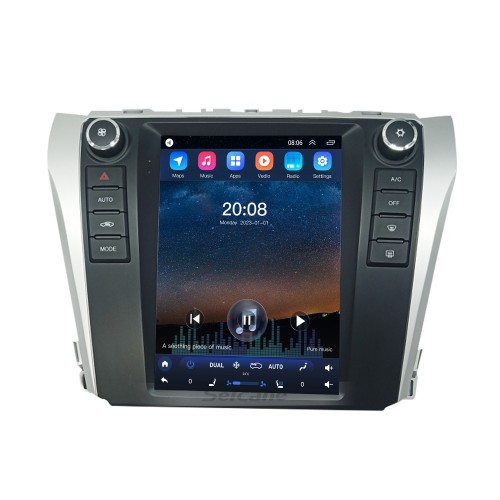 9,7-дюймовый Android 10.0 для 2012-2016 Toyota Camry GPS Автомобильная стереосистема с 36EQ DSP Встроенная поддержка Carplay 4G WIFI Цифровое ТВ AHD-камера DAB+