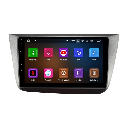 Android 13.0 для SEAT ALTEA LHD 2004-2015 Радио 9-дюймовая система GPS-навигации с сенсорным экраном Bluetooth HD Поддержка Carplay SWC