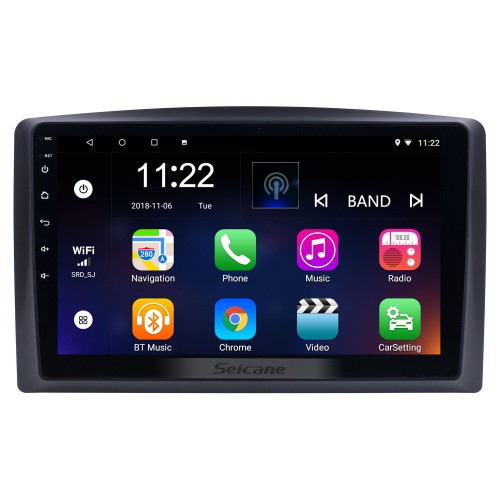 10,1-дюймовый Android 14.0 для 2014 2015-2018 Mercedes-Benz Vito Радио Bluetooth HD с сенсорным экраном GPS-навигация Поддержка Carplay TPMS