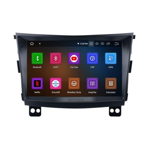 Сенсорный экран Android 13.0 HD 9 дюймов 2015 SSANG YONG Tivolan Radio GPS-навигационная система с поддержкой Bluetooth Carplay