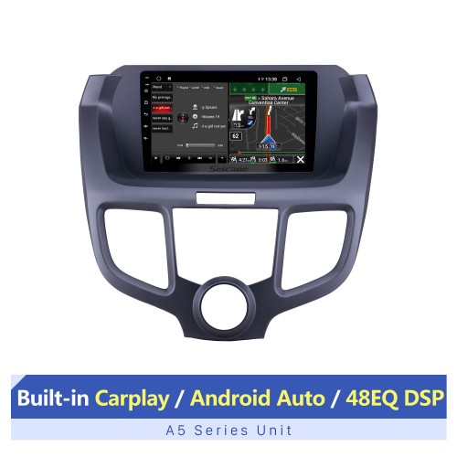 9-дюймовый Android 13.0 GPS-навигатор для Honda Odyssey 2004–2008 годов с поддержкой Bluetooth USB Carplay SWC 3G TPMS OBD2 DAB+