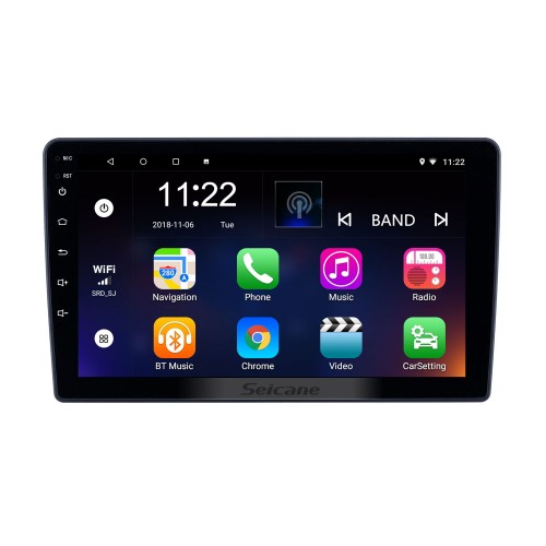 OEM 9-дюймовый Android 13.0 Radio для 2010-2014 Hyundai H1 Bluetooth WIFI HD с сенсорным экраном Поддержка GPS-навигации Carplay Задняя камера