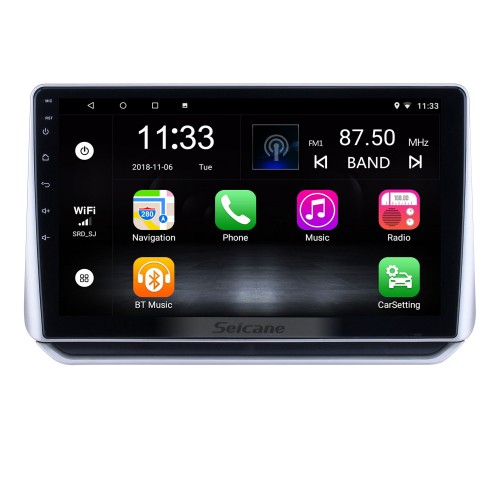 Для 2019 Nissan Teana Radio 10,1-дюймовый сенсорный экран Android 13.0 HD GPS-навигационная система с поддержкой Bluetooth Carplay OBD2