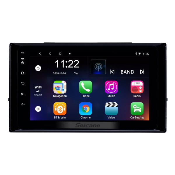 8-дюймовый Android 13.0 HD с сенсорным экраном GPS-навигация Радио для Toyota Corolla 2017 2018 2019 с Bluetooth Поддержка USB WIFI Управление рулевым колесом Carplay