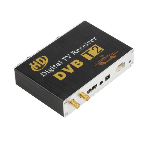 Автомобильный DVB-T цифровой ТВ-тюнер коробка ЖК-дисплей/ЭЛТ VGA/AV Stick тюнер коробка вид приемник конвертер Прямая доставка