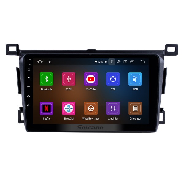 2013-2018 Toyota RAV4 Левостороннее управление Android 13.0 9-дюймовый GPS-навигатор HD с сенсорным экраном Радио WIFI Bluetooth USB Поддержка AUX DVD-плеер SWC 1080P Камера заднего вида OBD TPMS Carplay