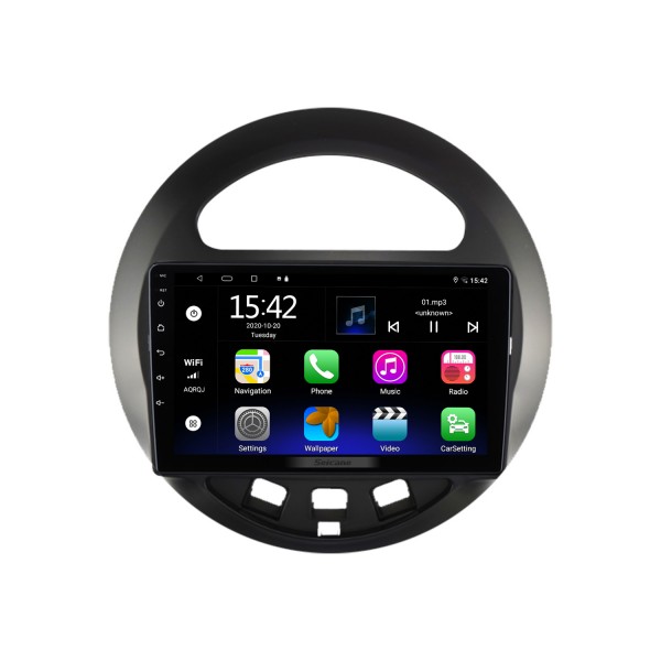 9-дюймовый Android 13.0 для 2009 2010 2011 2012 2013-2016 GEELY PANDA Стерео GPS-навигационная система с поддержкой Bluetooth TouchScreen Камера заднего вида