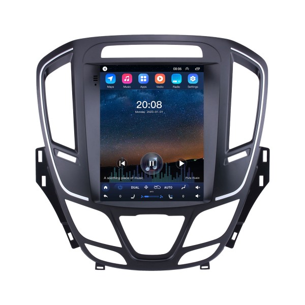 9,7-дюймовый сенсорный HD-экран для 2014 Buick Regal Stereo Car Radio Bluetooth Carplay Stereo System Поддержка AHD-камеры