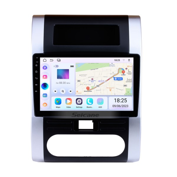 10,1-дюймовый Android 13.0 Радио для 2008-2012 Nissan X-Trail / Dongfeng MX6 HD Сенсорный экран с GPS-навигацией Bluetooth Поддержка WIFI SWC