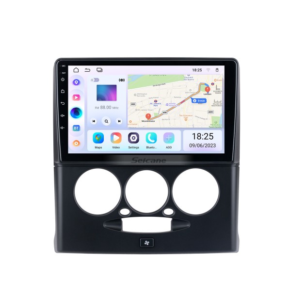 9-дюймовый Android 13.0 для 2015-2018 Sepah Pride Manual A / C Radio GPS-навигационная система с сенсорным экраном HD Поддержка Bluetooth Carplay OBD2