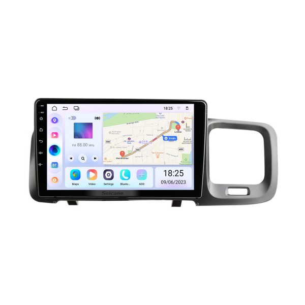9-дюймовый Android 13.0 для 2011-2015 Volvo S60 Стереосистема GPS-навигации с поддержкой сенсорного экрана Bluetooth Камера заднего вида