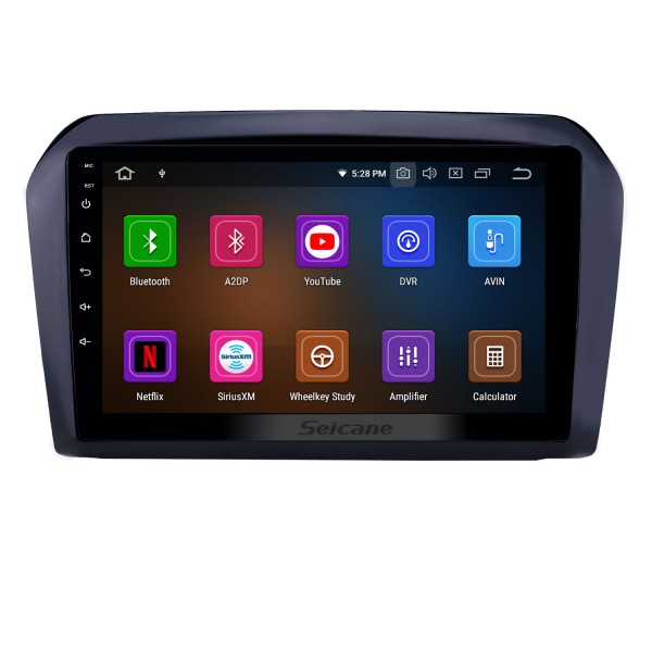 2013-2017 VW Volkswagen Jetta Android 13.0 9-дюймовый GPS-навигатор Радио Bluetooth HD Сенсорный экран USB Поддержка Carplay Цифровое ТВ